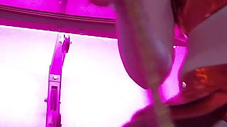 Mistress Eva Latex Fetish Domina Femdom Goddess Gold Boots Big Ass BDSM Solo