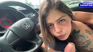 ELA NÃO AGUENTOU ESPERAR E QUIS GANHAR LEITINHO NO MEIO DO