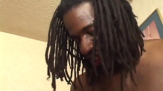 Double black dick in huge black ass