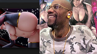 Big Breast Tight Bald Pussy Asian Slut Riding a Hard Cock, Anal Fucking a Jiggly Bald Pussy Asian Baddie