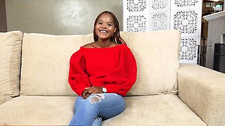 Shy African Teen s Virgin Hole Stretched Wide By BWC