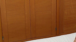 Wife's Horny Girlfriend Heard Us in the Morning and Sneaked in to Our Bedroom to Watch