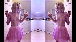 Stepmom's Silly Faces Make a Bitch Boy Cum - Humiliation