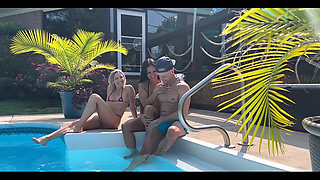 Two MILF Sluts Fuck and Ride Cock