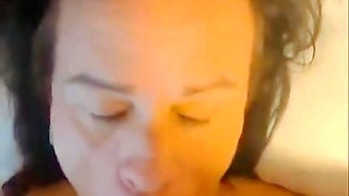 Husband gives her throat a punch