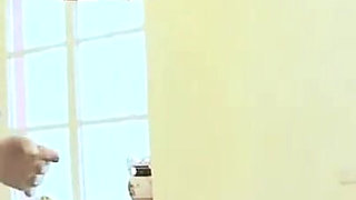 Fingering and spanking this little slut