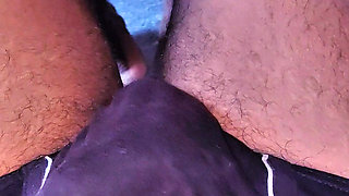 Desi Hot Girlfriend with big boobs giving blowjob to her boyfriend