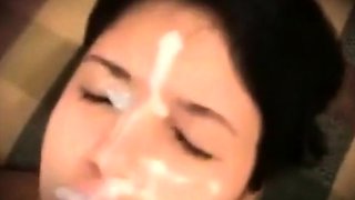 Amateur Latina POV Facial Compilation Part 2