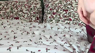 Christmas Shower and Sopping Wet Masturbation in Stockings