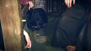 Witch Judith Is in the Stocks and Gets Fucked and Punished