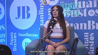 JuanBustoss Petite Small-Tits Slut Surrenders to Wild Riding on the Sybian Machine, Quiver