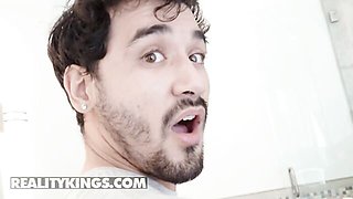 RK Prime featuring Rico Hernandez and Paris The Muse's bubble butt sex