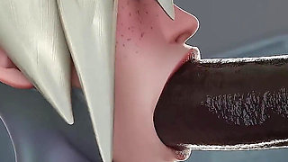 Overwatch Mercy Dr. Ziegler - Patient’s BBC Double Penetration Animation