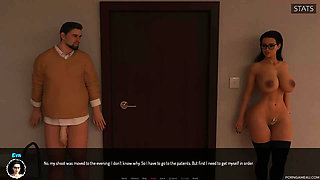 Risky Hospital Sex: Married Doctors F*ck in Office & Almost Get Caught! - Medical Special Care - by 10ki