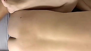 Wife's Anal Plug Deeper in Missionary Cowgirl DP Sensation, Creampie