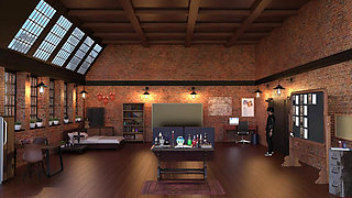 Kink Maker 6: Cliair's Change Room Dildo Ride Orgasm