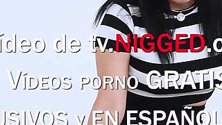 Daring Cubanita in Front of Three Huge Black Cocks Amanda Luxor Does Interracial Gangbang in Fakings Black Fix