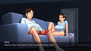 STEPSISTER WHORE WANTING TO GET INTO MISCHIEF - summertime saga