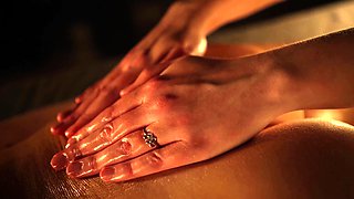 Lesbian erotic massage