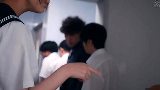 Secretary group sex hardcore fucking blond girl facia