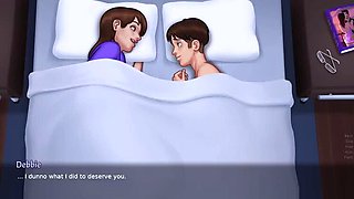 Stepmom Shares Bed With Step Son - Oggy Jack Fucks Her Hard