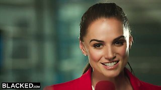 Blacked.Com featuring Tori Black and Jason Luv's natural tits movie