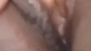 Closeup Fingering My Wet Tight Black Pussy