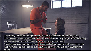 A Wife and Stepmother Real Fucking Conjugal Visiting - Sophia's Sacrifice