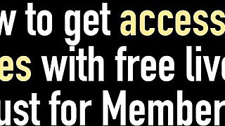 Penny Pax Live - natural tits video