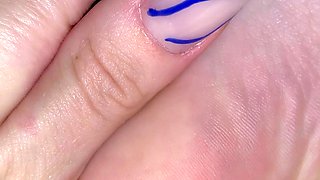 Flexible foot fetish masturbating with feet and hands