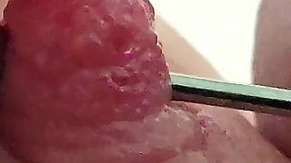 Cock Sounding by My Long Nipple Piercing This Was My First Inserting Dick