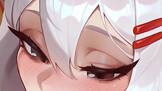 Big Tits Hentai Mermaid Girl Hot Romantic Sex with Pussy Licking, Kissing and Creampie - Hotel Tales (steam Game)