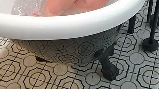 Cute Wife Strips and Sucks Hubby's Cock