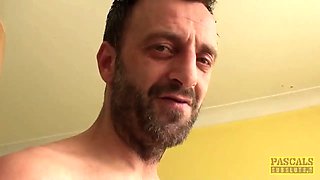 Fairy subslut Mila Milan fed jizz after ass-fuck bashing