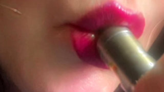 Smoking Hot Pink Seductive Lips & Slow Motion Vapor Bliss