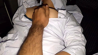 College Girl in the Car with Teacher