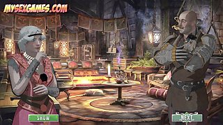 My sexy slut animated in a wild comic adventure