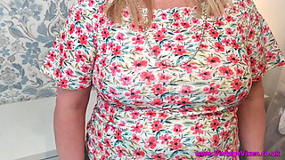 Vintage Bra and Panties - Mature BBW STEPMom STEPAunt Wife Cheat Slut