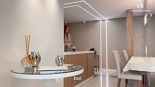 Step Mom Catches Son's Friend Sniffing Her Panties - Big Booty Latina Teaches Him A Lesson