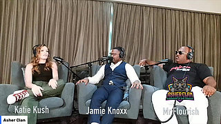 Asherclan Podcast Feat Adult Superstar Katie Kush with Hosts Mrflourish and Jamie Knoxx