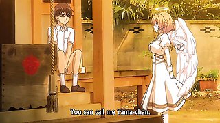 Huge anime tits wrap a cock for titfuck