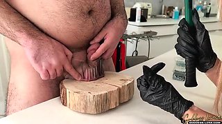 Goddess Lena Cruel Cock Torment - Extreme CBT & Ballbusting Punishment