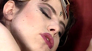 German Babe in Costume Got Her Tight Hole Penetrated