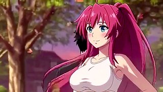 Fucking a stranger, public stranger, anime porn