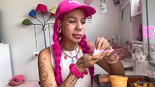 Spicy Food Mukbang Vlog Extra Hot Mozzarella Sticks