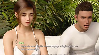 3d animated, english subtitle, hot sexy girl