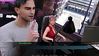 Lily Sucks Future Money Man in Office Casting as New Boss