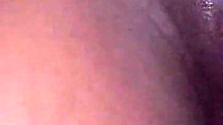 Hot Ebony Babe Front View Dick Rubbing Her Pussy Slow Motion