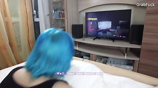 Amateur beauty shares intense russian passion