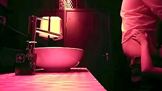 Rough Sex in the Club Bathroom with an 18-Year-Old Amateur